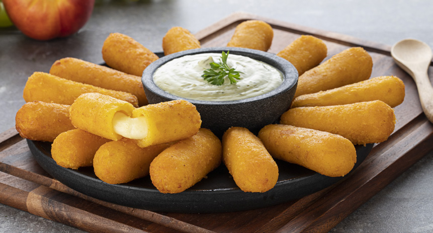 tequenos-maiz cachito ham